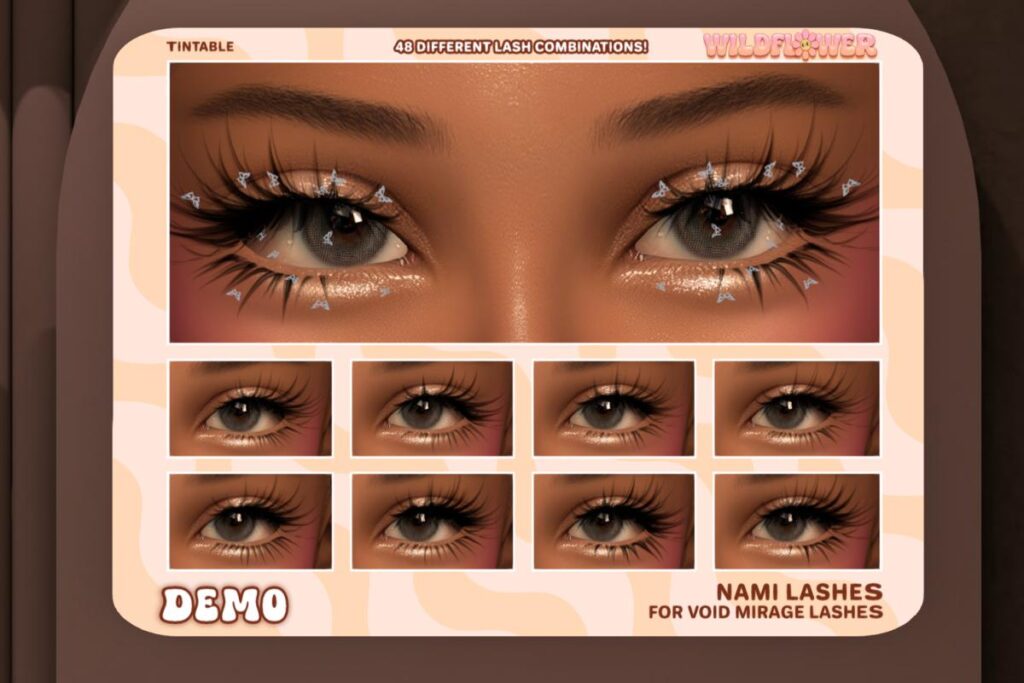 Nami Lashes - Void Mirage, L$450