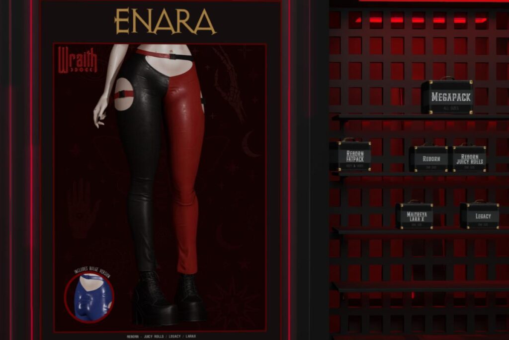 Enara Pants - Legacy/MaitreyaX/Reborn/+mods, L$400-L$600 each/L$1400 MP