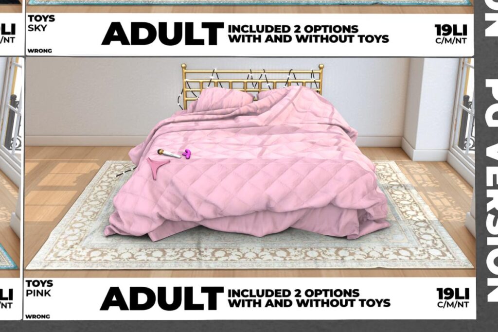 Toys Bed, L$600-L$800 each/L$1700 FP