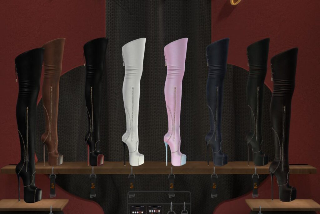 Janika Boots - Legacy/MaitreyaX/Reborn, L$288 each/L$1188 FP