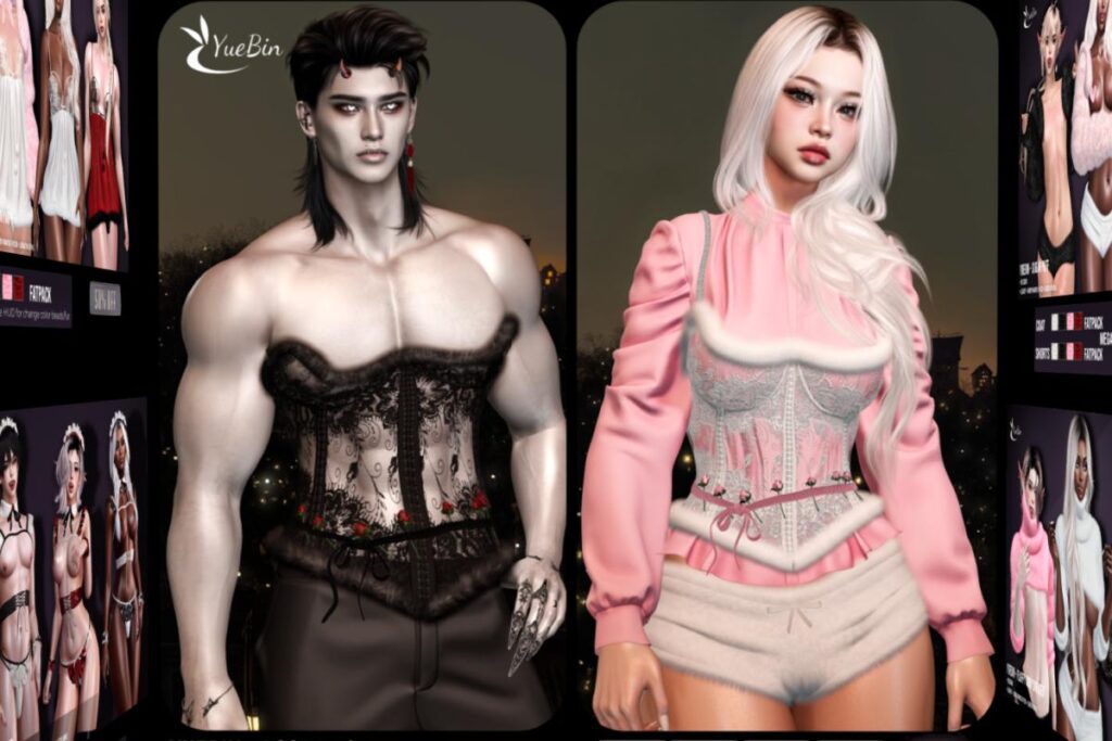 Rosa Prohibita - Legacy M+F/Reborn/+mods, L$250 each/L$750 FP