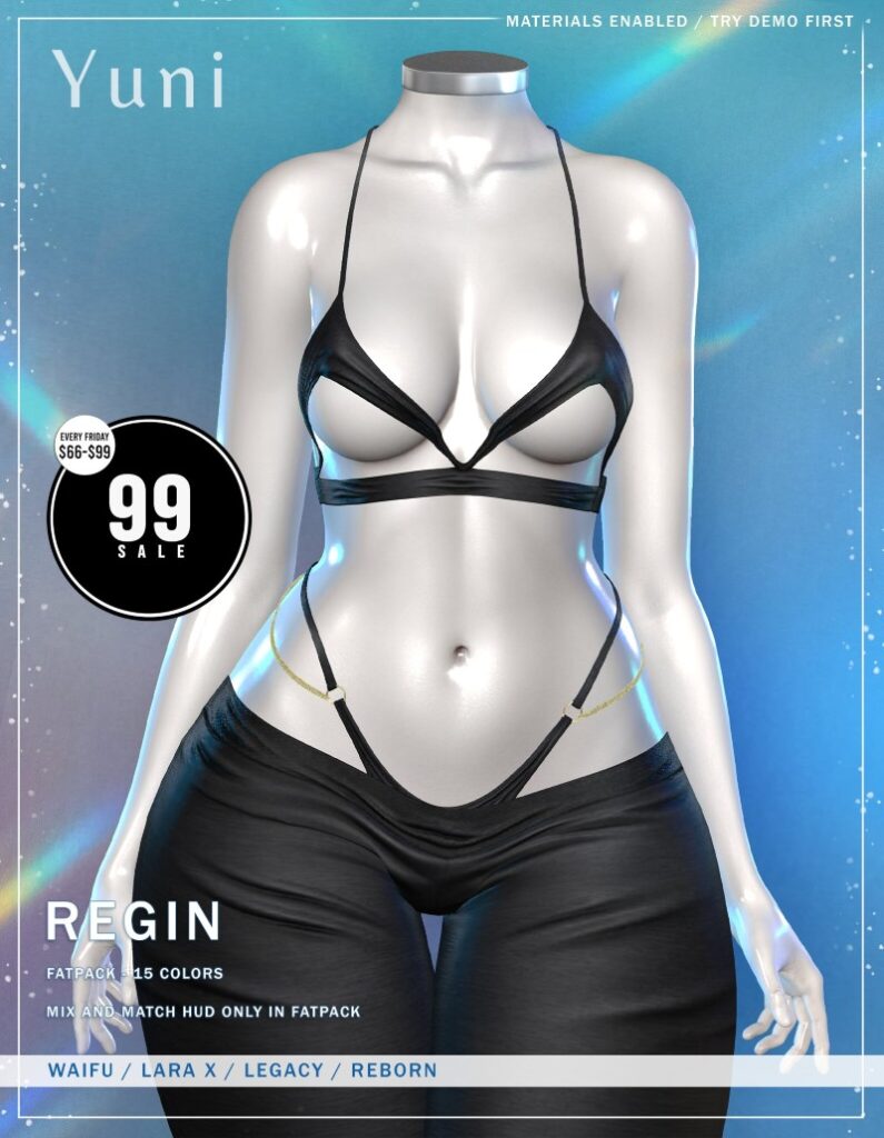 Regin Outfit - Legacy/MaitreyaX/Reborn/+mods	<a href="http://maps.secondlife.com/secondlife/Neith/154/244/3201" target="_blank">Teleport</a>