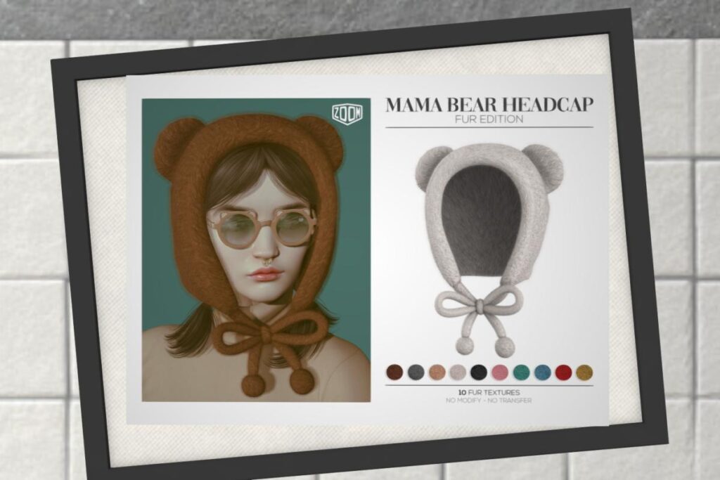 Mama Bear Headcap, L$159