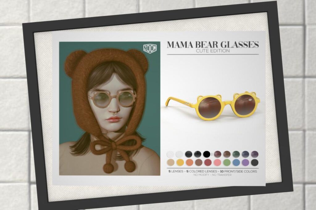 Mama Bear Glasses, L$299