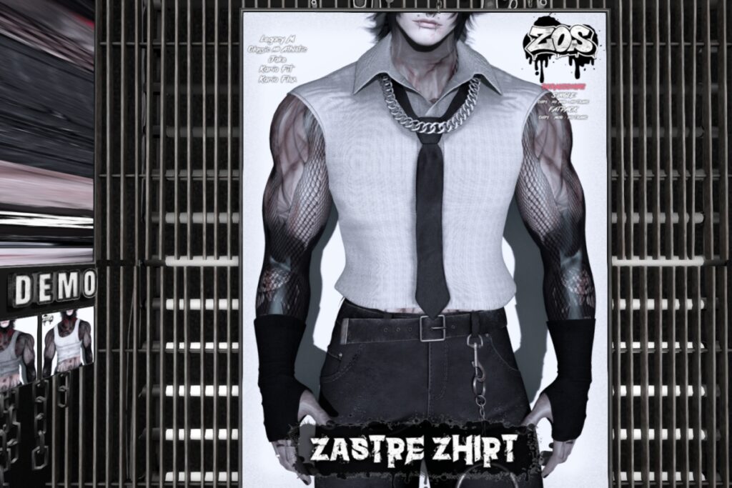 Zastre Zhirt - Jake/Kario Fit+Flex/Legacy/+mods, L$300 each/L$1100 FP