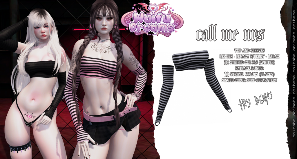 Call Me Urs Top &amp; Sleeves - Legacy/MaitreyaX/Reborn