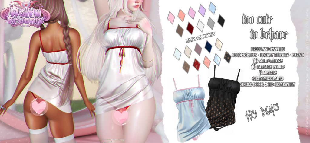 Too Cute to Behave - Legacy/MaitreyaX/Reborn/+mods