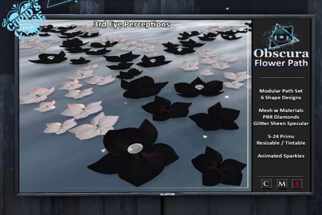 Obsurca Flower Path Set, L$499