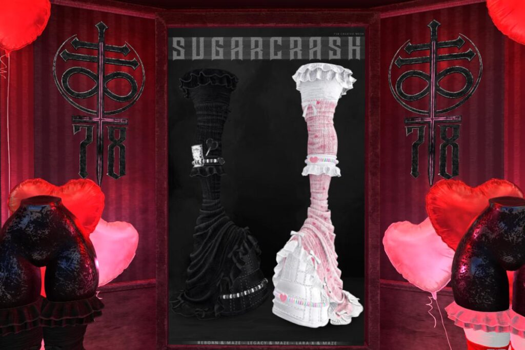 Sugarcrash Stomps - Legacy/MaitreyaX/Reborn/+mods, L$349 each/L$1899 FP