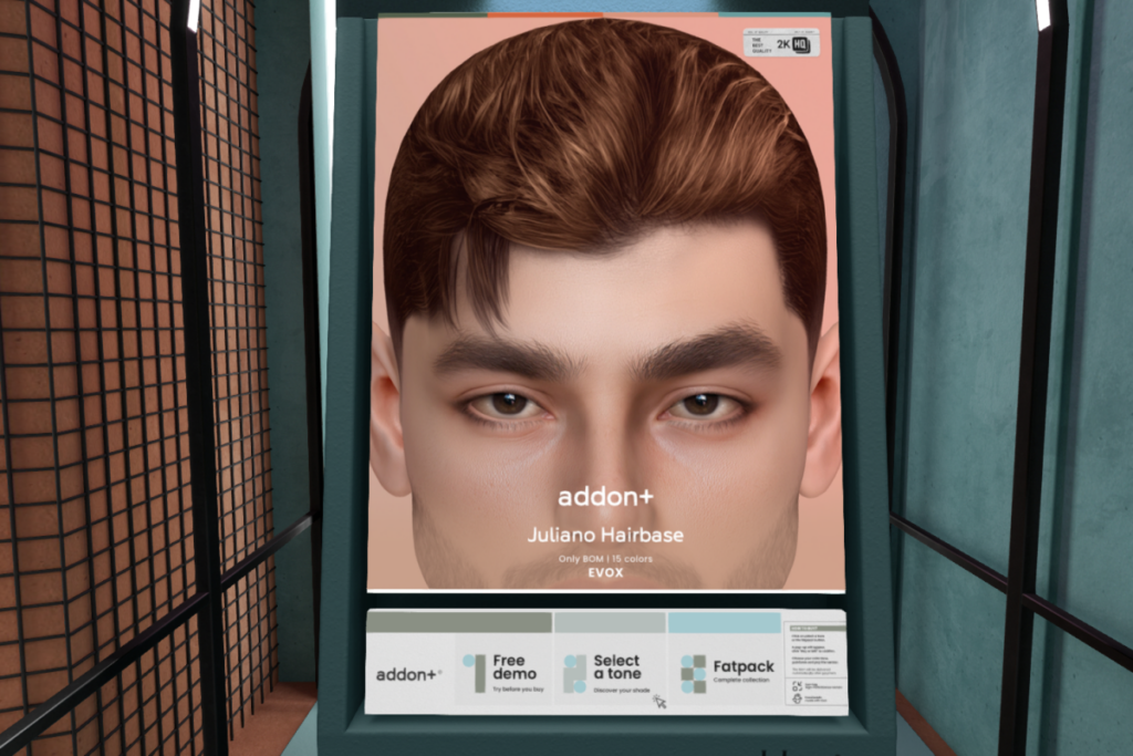 Juliano Hairbase - EvoX, L$160 each/L$320 FP