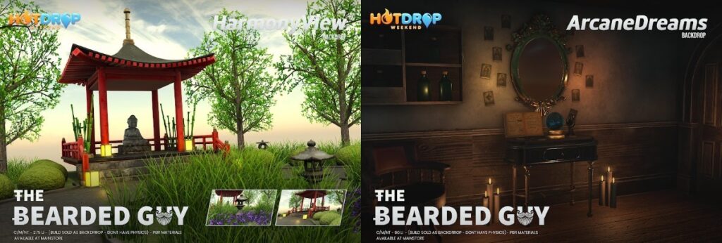 Harmony View &amp; Arcane Dreams Backdrop