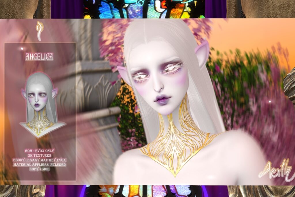 Angelixa Neck Tattoo, L$350