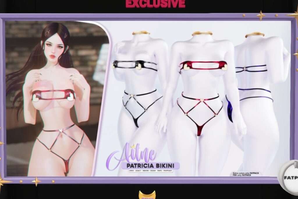 Patricia Bikini - Legacy/MaitreyaX/Reborn/+mods, L$350 each/L$1499 FP