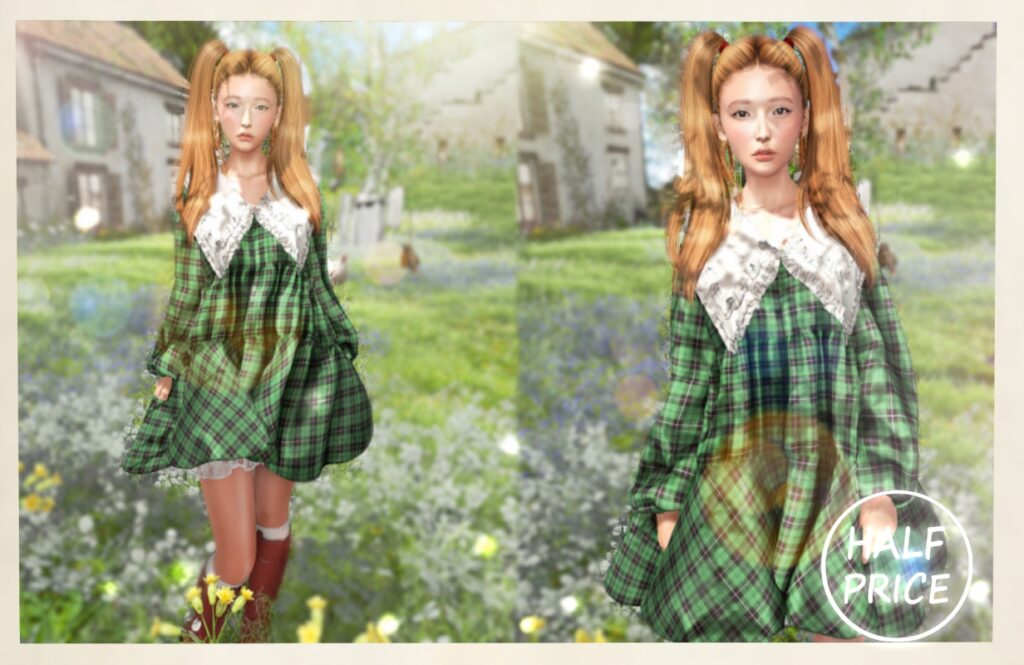 Big Collar Flared Dress - GenX/Inithium/lEgacy/Maitreya/Reborn/+mods, L$140 each/L$1260 FP