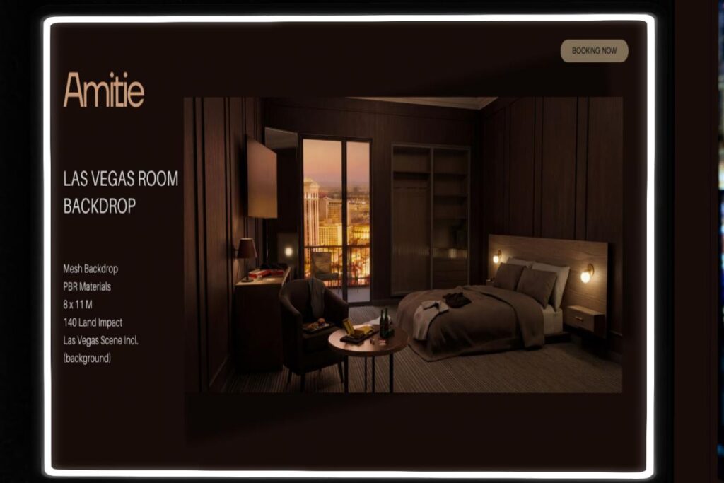 Las Vegas Room Backdrop, L$495