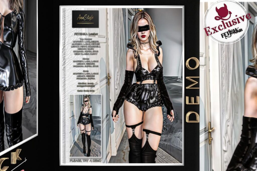 Fetishka Set - See Ad For Fits, L$120-L$129 each/L$720 FP