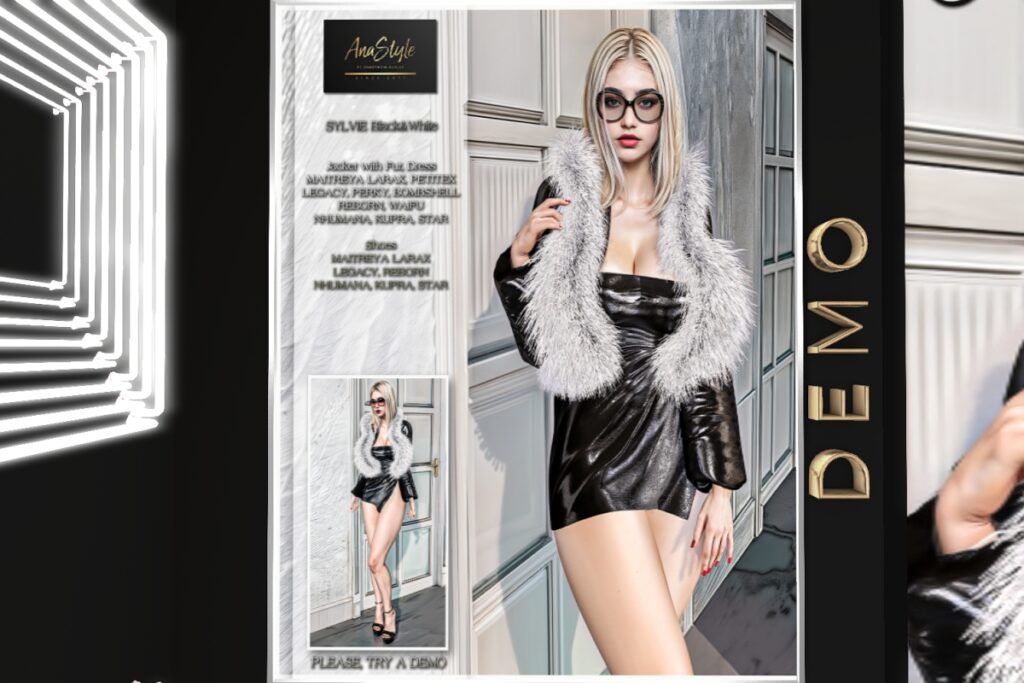 Sylvie Dress, Jacket, &amp; Shoes - Inithium/Legacy/Maitreya/Nhumana/Reborn/Star/+mods, L$150-L$199 each/L$420-L$560 each FP/L$1250 MP