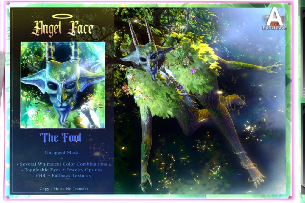 The Fool Mask, L$399