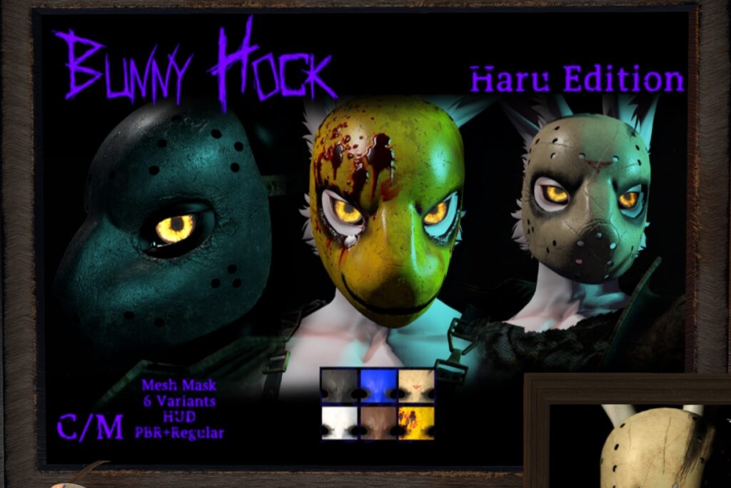 Bunny Hock - August Haru/Rascally Rabbit, L$299 each