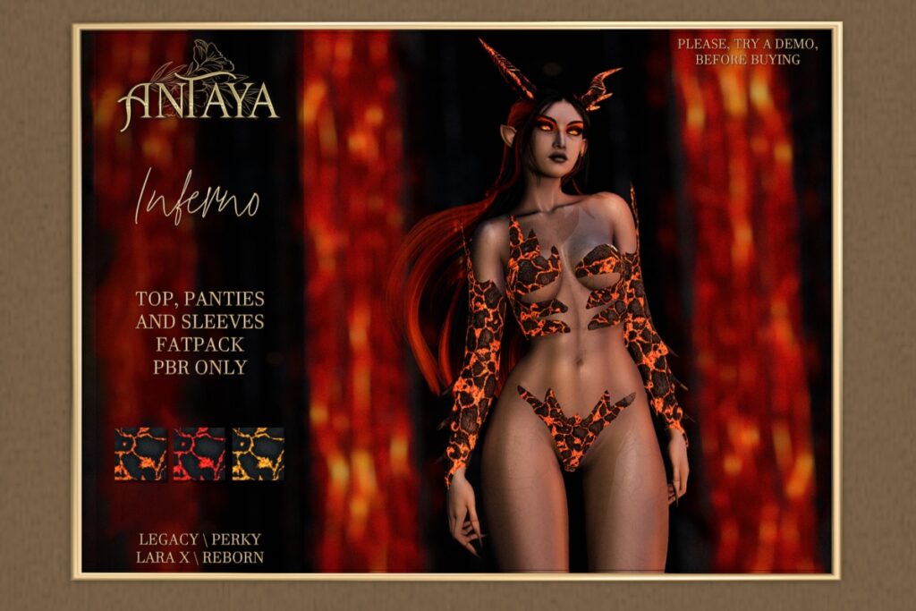 Inferno Outfit - Legacy/MaitreyaX/Reborn/+mods, L$399 FP