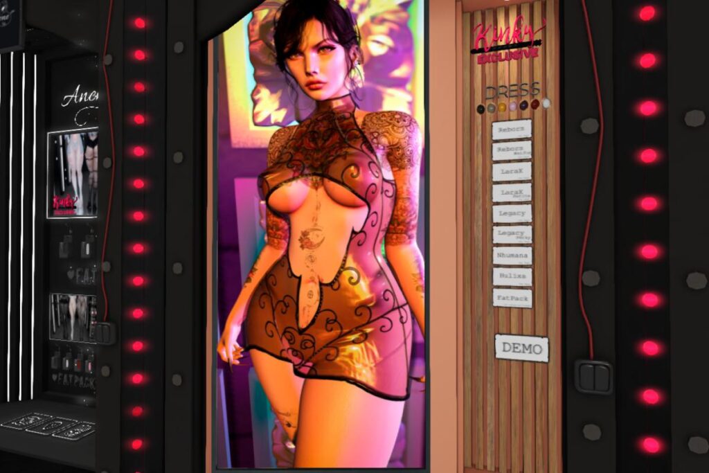 Kendra Dress - Legacy/MaitreyaX/Nhumana/Reborn/+mods, L$475 each/L$1975 FP