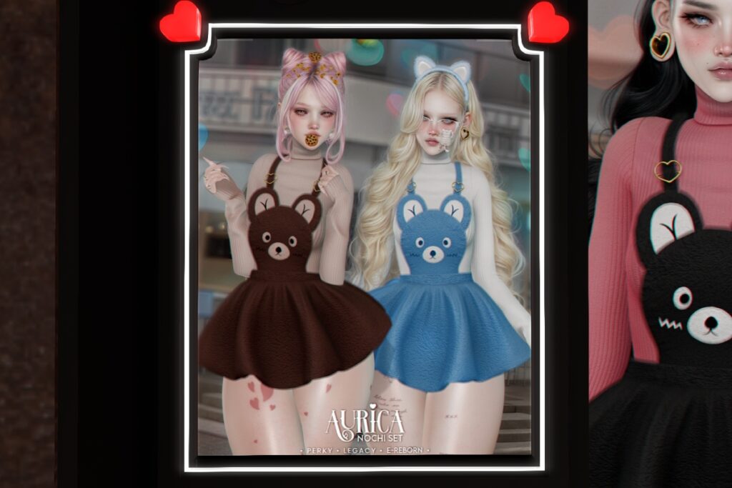 Nochi Set - Legacy/Reborn/+mods, L$239 each/L$912 FP