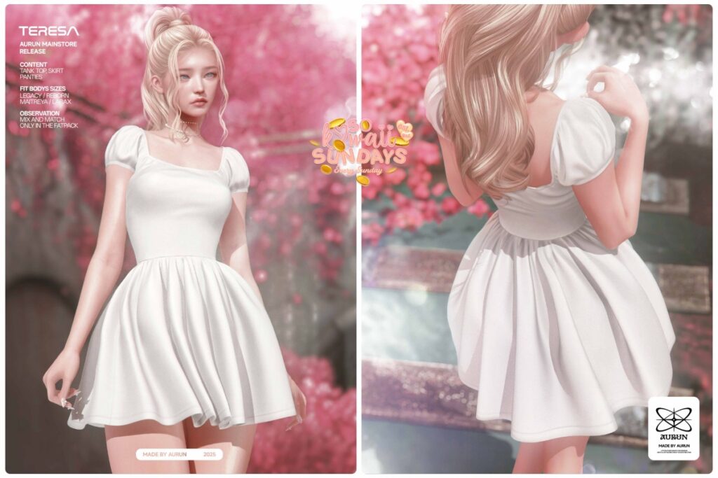 Teresa Set - Legacy/Maitreya/Reborn/+mods	<a href="http://maps.secondlife.com/secondlife/Perfectland/226/160/2531" target="_blank">Teleport</a>