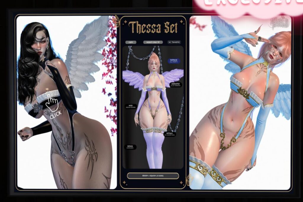 Thessa Outfit - Reborn/+mods, L$350 each/L$299-L$1250 each FP