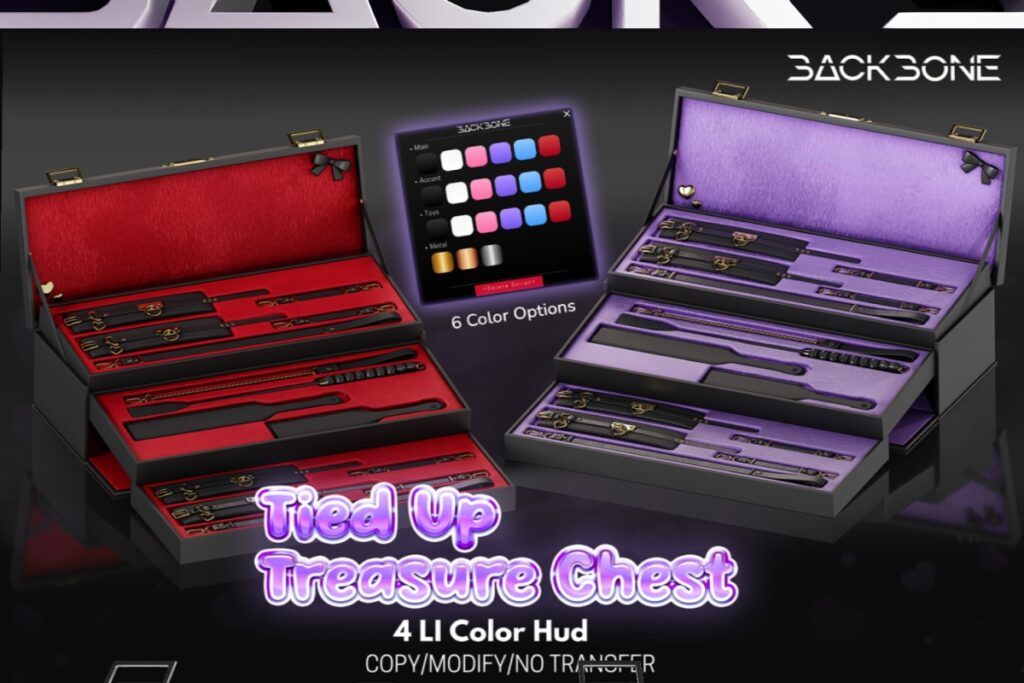 Tied Up Treasure Chest, L$399