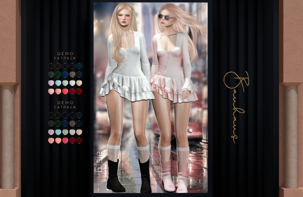 Elsie Outfit - Legacy/MaitreyaX/Reborn/+mods, L$249-L$299 each/L$1699-L$1899 each FP