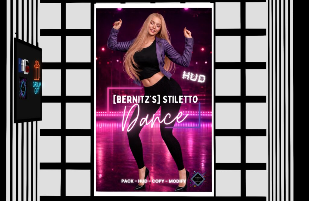 Stiletto Dance Animations, L$500 each/L$1500 FP