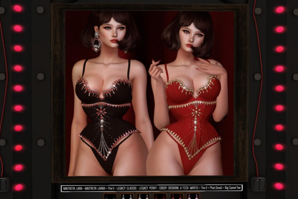 Gianni Bra and Corset - Legacy/Maitreya/Reborn/+mods, L$250-L$350 each/L$1999 FP