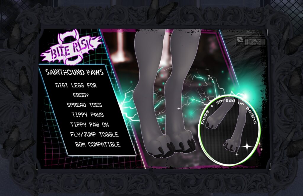 Sainthound Paws - Reborn, L$649