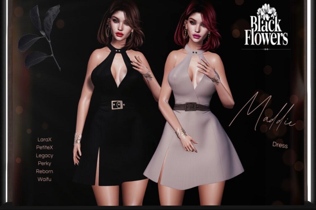 Maddie Dress - Legacy/MaitreyaX/Reborn/+mods, L$275 each/L$1650 FP
