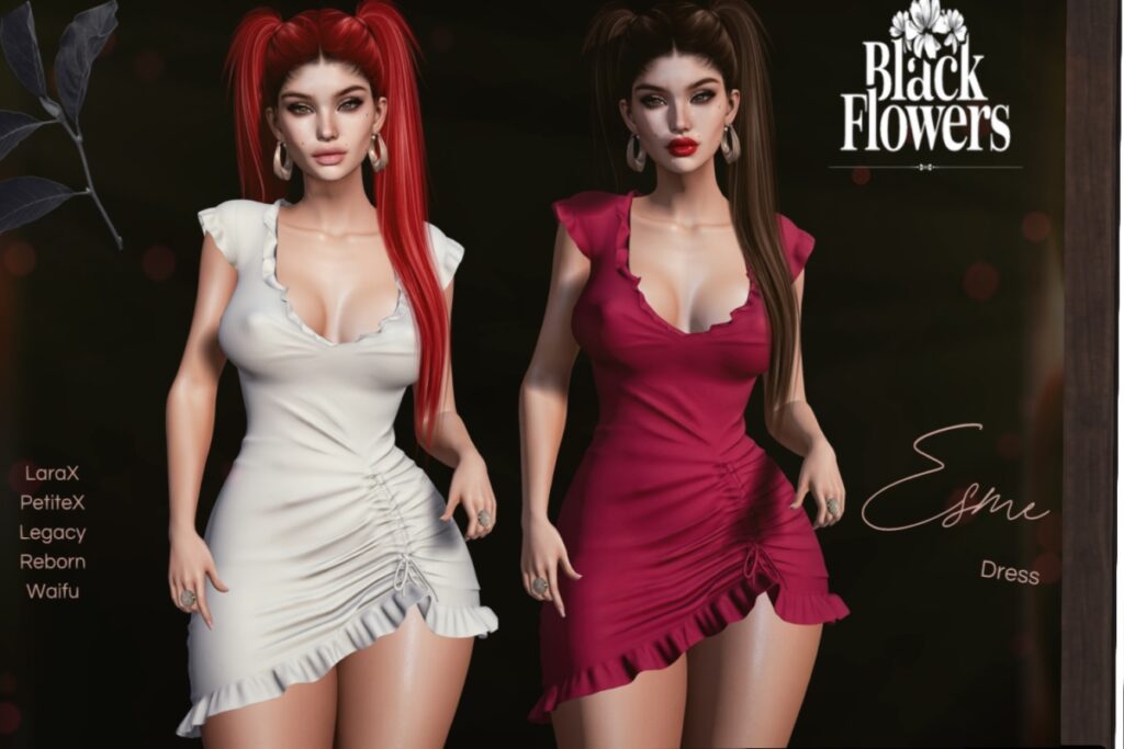 Esme Dress - Legacy/MaitreyaX/Reborn/+mods, L$275 each/L$1650 FP