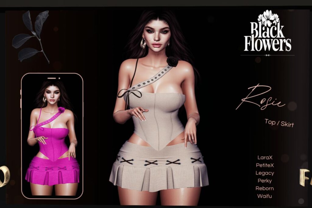 Rosie Outfit - Legacy/MaitreyaX/Reborn/+mods, L$275 each/L$1750 FP