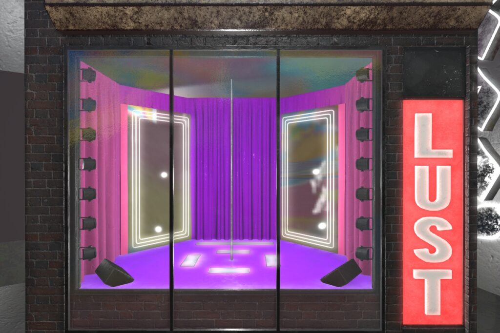 Lust Street Peep Show Scene with Poses, L$399-L$499