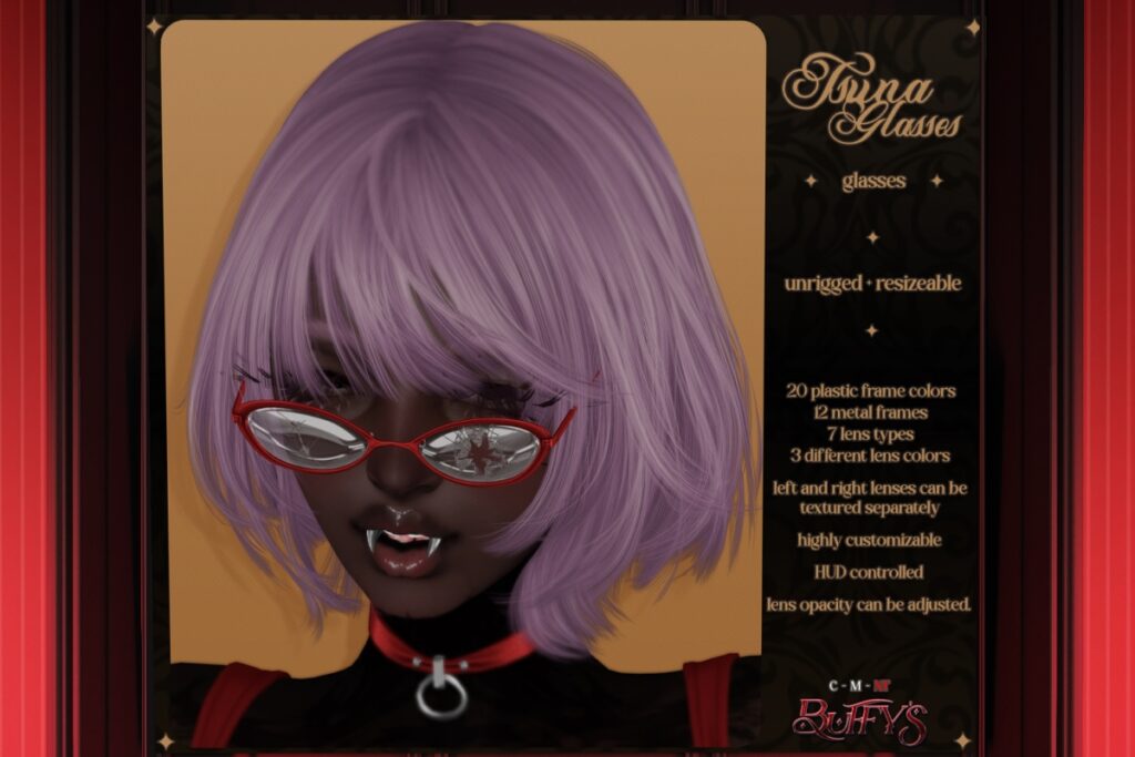 Tsuna Glasses, L$533