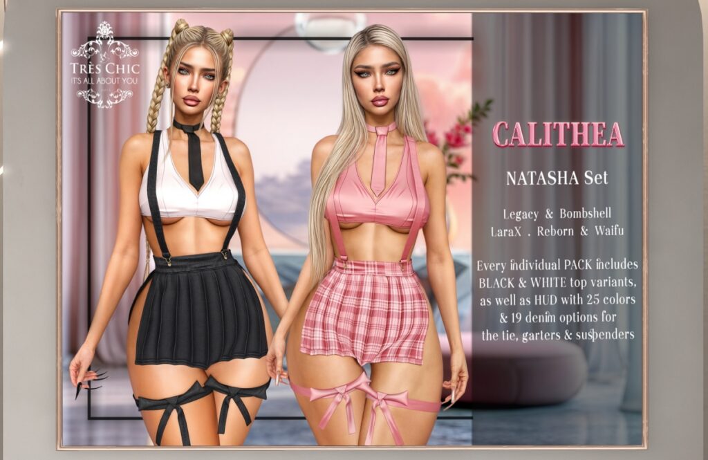 Natasha Set - Legacy/MaitreyaX/Reborn/+mods, L$90 each/L$250 FP