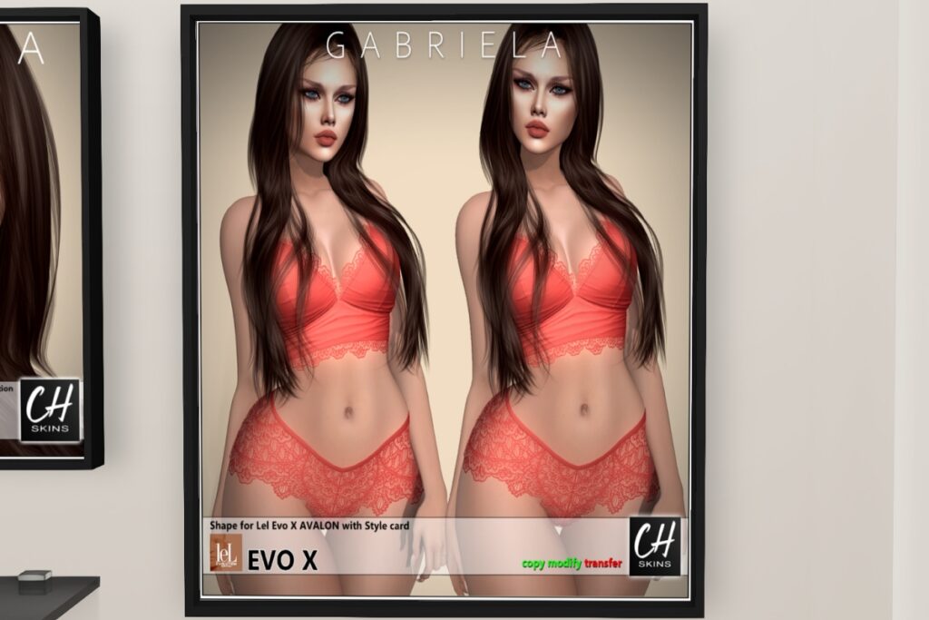 Gabriela Shape - EvoX Avalon, L$399