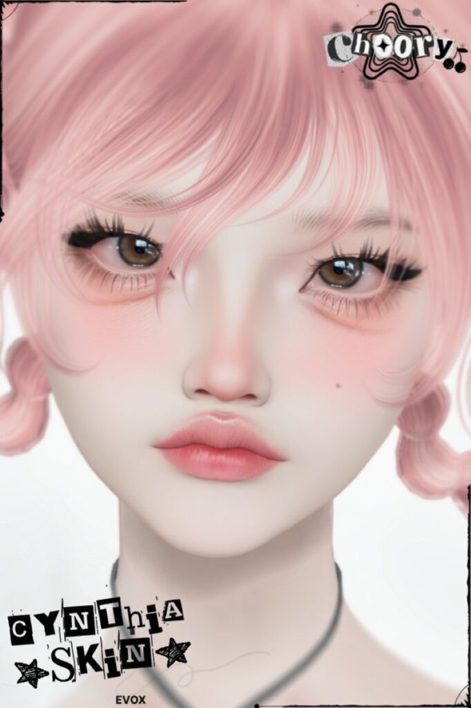 Cynthia Skin - EvoX	<a href="http://maps.secondlife.com/secondlife/Viktel%20Aria/222/200/21" target="_blank">Teleport</a>