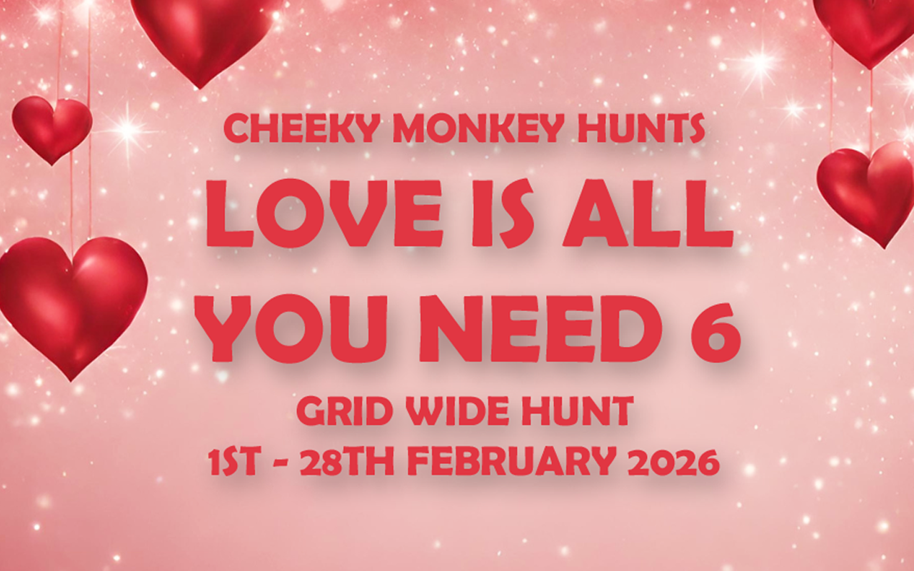 SURROUNDED BY LOVE IT’S THE LOVE IS ALL YOU NEED HUNT 6