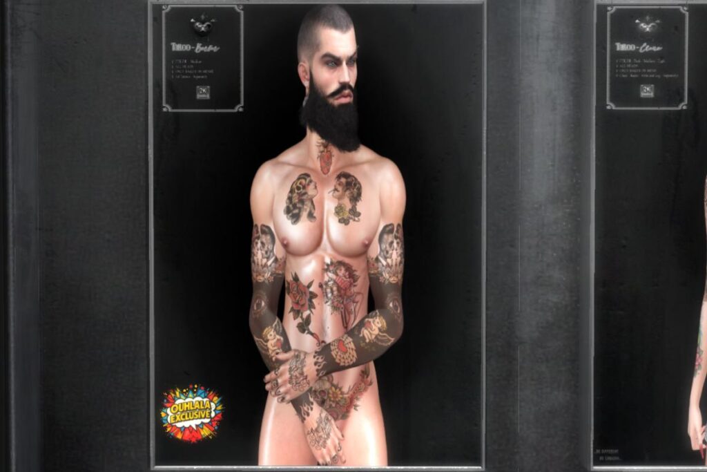 Barber Tattoo - BOM, L$300