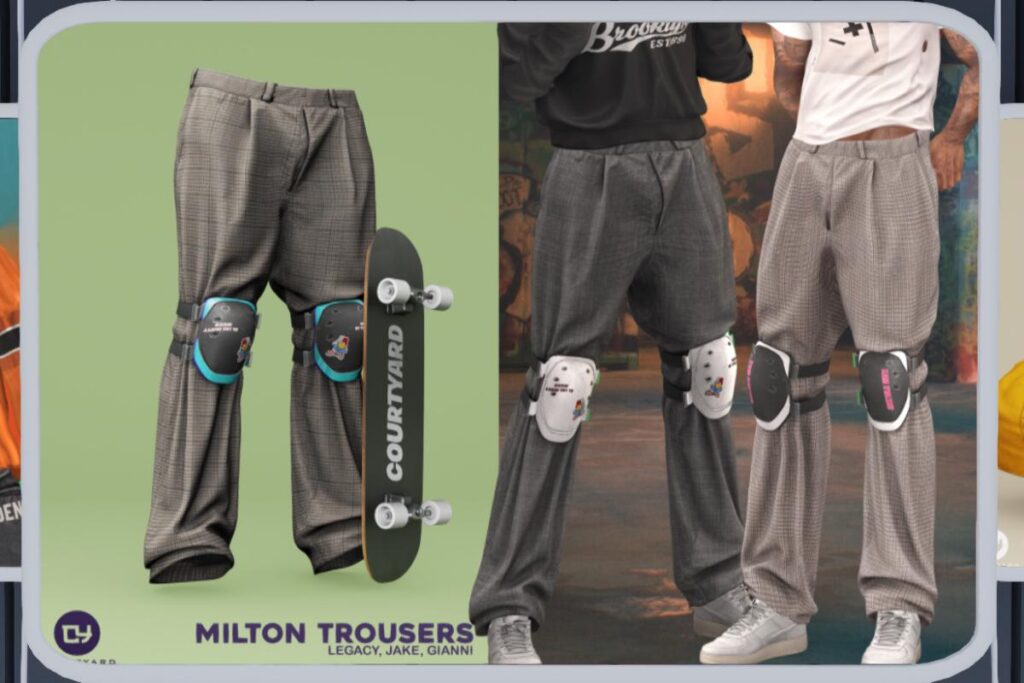 Milton Trousers - Gianni/Jake/Legacy, L$299 each/L$1699 FP