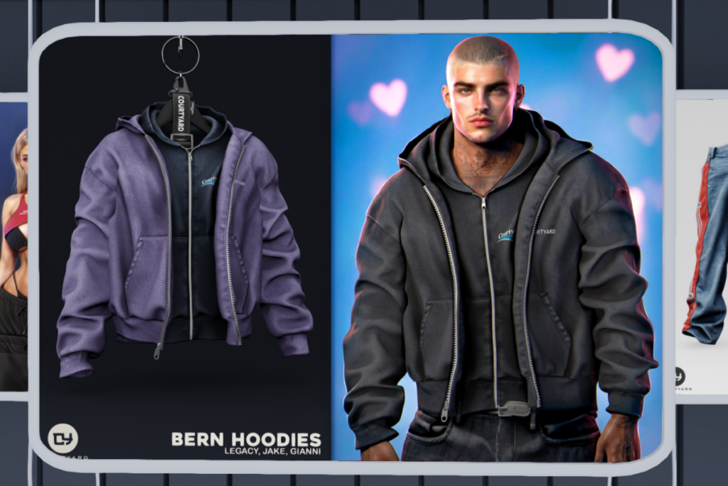 Bern Hoodies - Gianni/Jake/Legacy, L$299 each/L$1599 FP