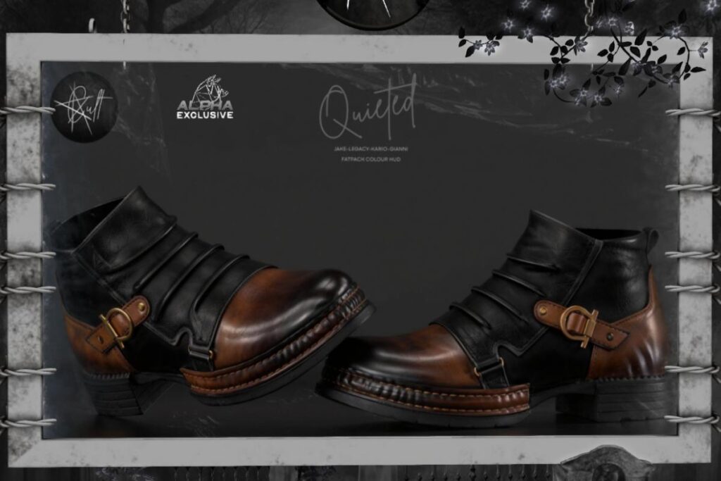 Quieted Boots - Gianni/Jake/Kario/Legacy, L$369