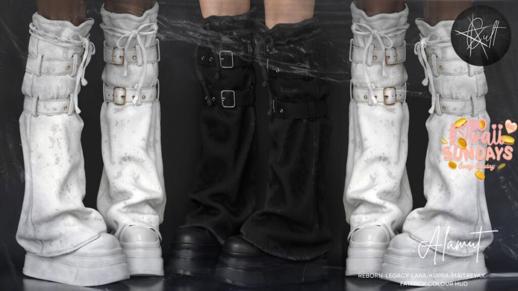 Alamut Shoes - Inithium/Legacy/Maitreya/Reborn/+mods	<a href="http://maps.secondlife.com/secondlife/Cult%20Coven/162/79/32" target="_blank">Teleport</a>