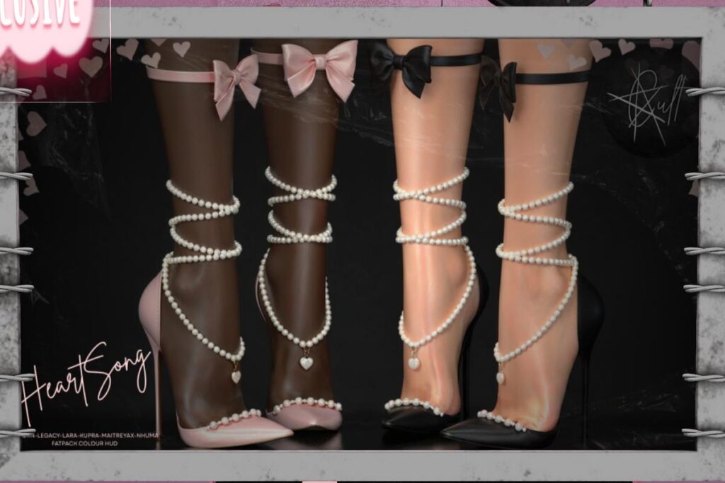 Heartsong Heels - Inithium/Legacy/MaitreyaX/Nhumana/Reborn, L$369