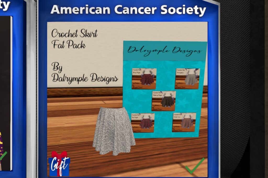 Crochet Skirt, L$500