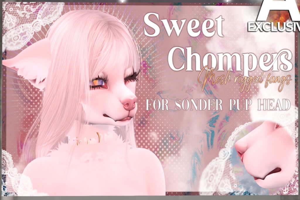 Sweet Chompers Fangs - Sonder Pup, L$150